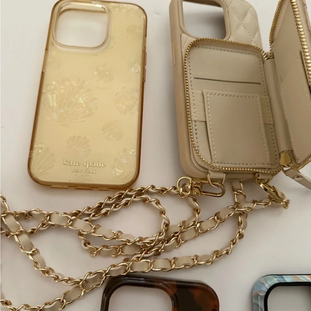 Kate Spade and other Phone Cases for iPhone 14 Pro  lot of 5